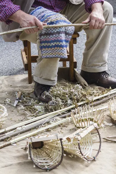 Handmade baskets — Stock Photo, Image