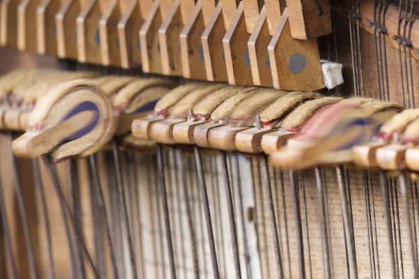 Vieux marteaux du piano — Photo