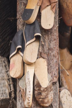 Eski el yapımı ayakkabı