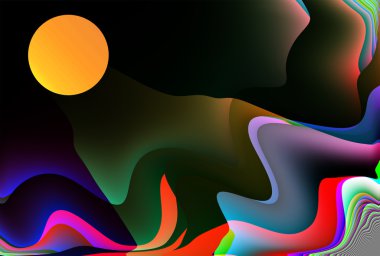 soyut ve renkli arka plan