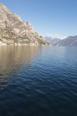 bir doğal peyzaj göl