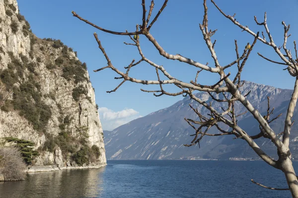 Un paisaje paisajístico lago — Foto de Stock