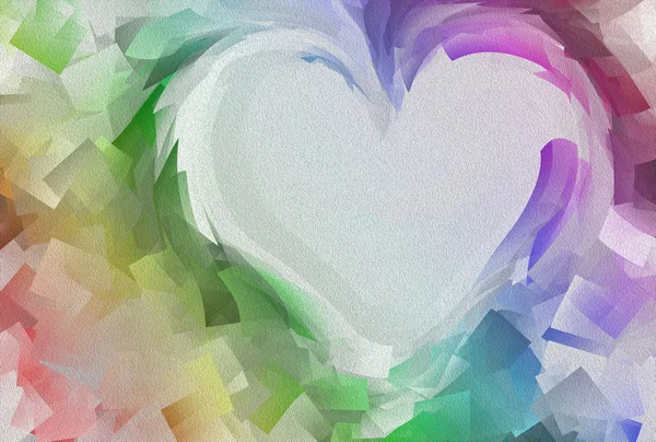 Abstract heart for holiday — Stock Photo, Image