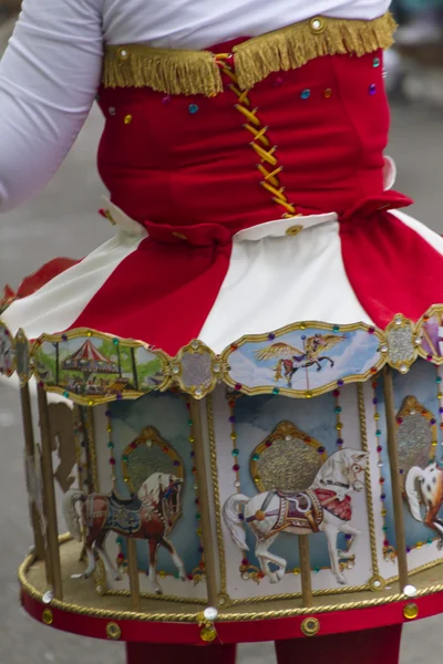 Masken beim Fasching — Stockfoto