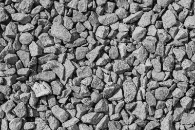 Gri moloz üst görünüm, taş dokusu