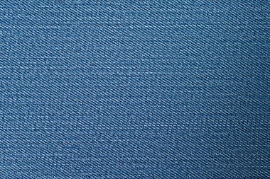 Mavi kot kumaş dokusu yakın plan
