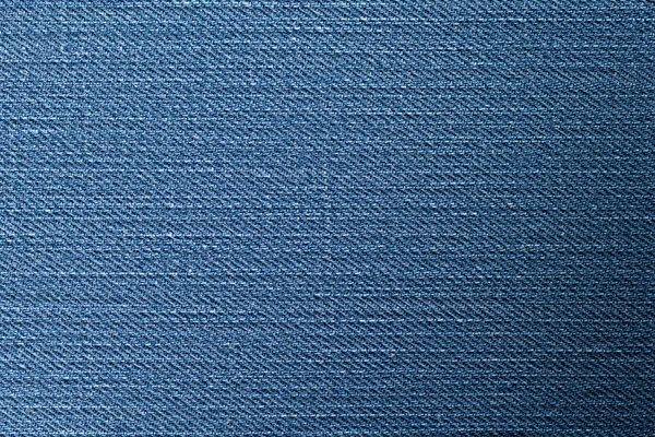 Jeans Azul Tecido Textura Close — Fotografia de Stock