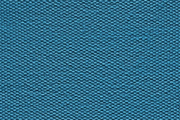 Textura Modré Bavlněné Tkaniny Zblízka — Stock fotografie
