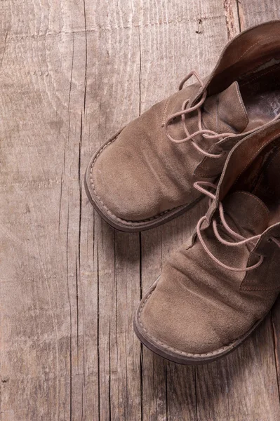 Paar schoenen van oude Stockfoto