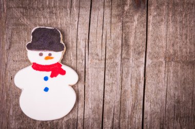 Zencefilli kurabiye arka plan