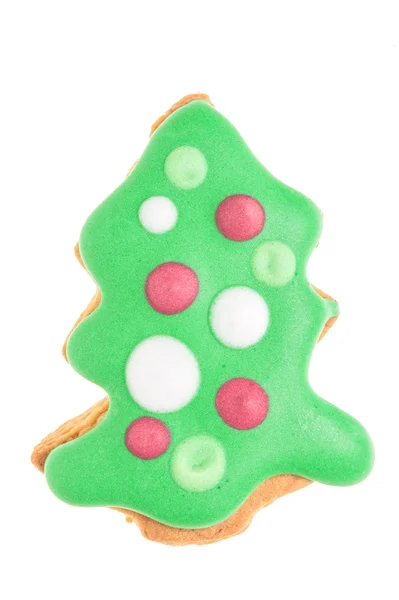 Pepparkakor cookie isolerad på vit — Stockfoto