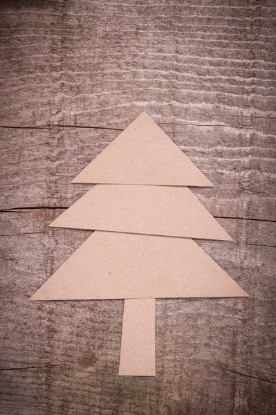 कागज से बने क्रिसमस ट्री — स्टॉक फ़ोटो, इमेज