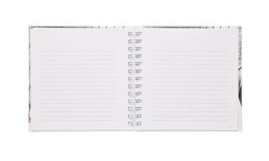 Beyaz üzerine izole edilmiş açık dizüstü bilgisayar