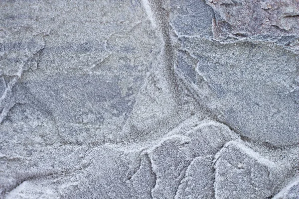 Schöner Hintergrund Aus Mit Schnee Bestäubtem Naturstein — Stockfoto