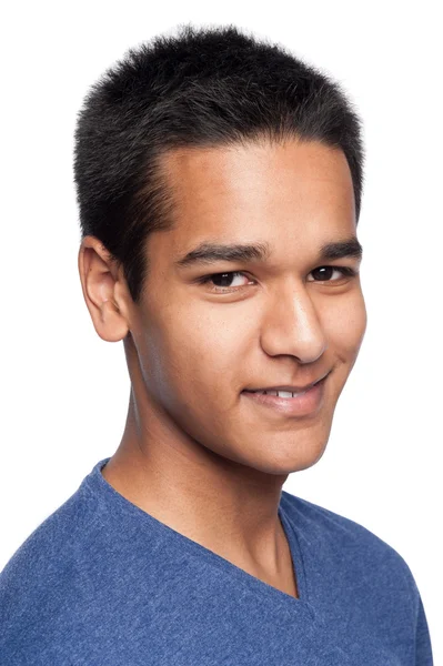 Teenage Boy Portrait Stock Image