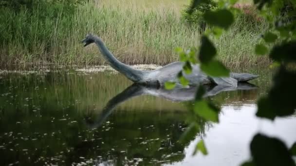 Loch Ness monster — Stock Video