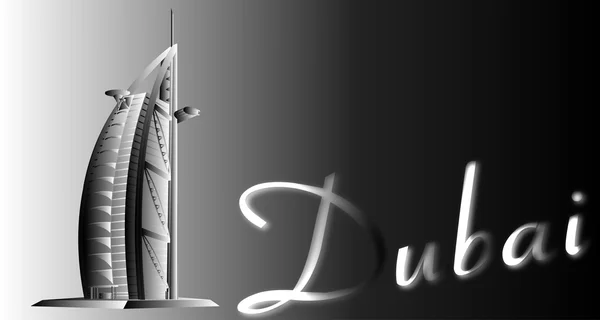 Turizm Dubai soyut el ilanı