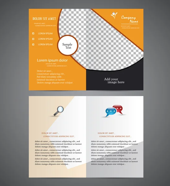 Icône d'entreprise Brochure — Image vectorielle