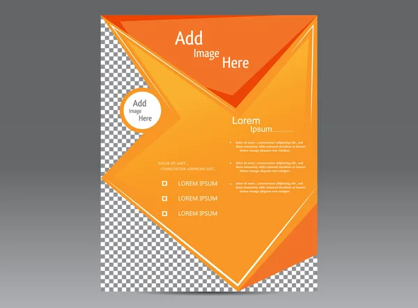 Brochure de la ligne Abstarct — Image vectorielle