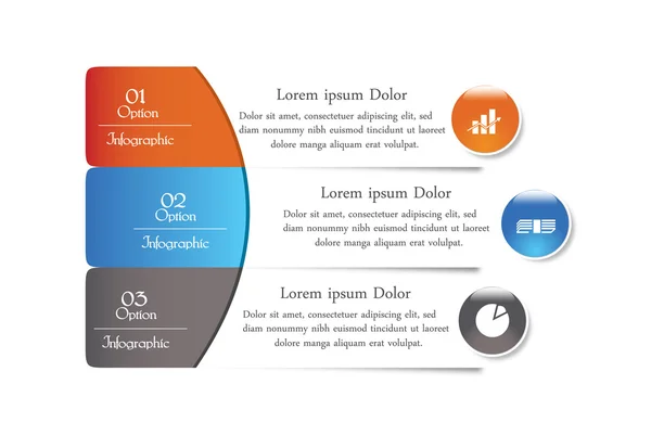 Zakelijke economie pictogram Flyer — Stockvector