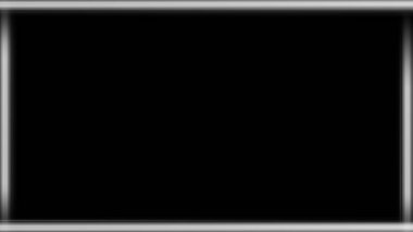 Beyaz arayüz örtülerini göster. İzole edilmiş arkaplanda resim çerçevesi. Pankart veya kapak için kenar dokusu.