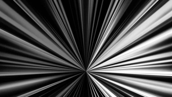Черно Белые Размытые Световые Полосы Движении Абстрактном Фоне Радужные Лучи — стоковое фото
