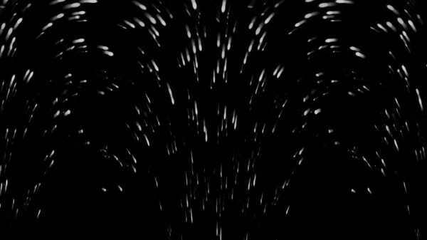 Красочные Частицы Воздействуют Пылевые Обломки Выделенные Черном Фоне Распыление Порошкового — стоковое фото