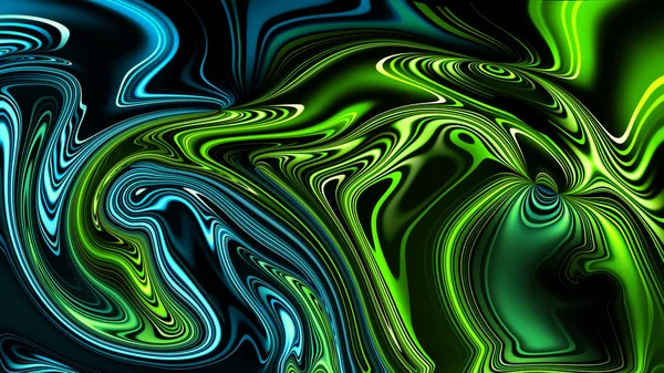 Digital Fluid Liquid Wave Background Liquid Abstract Marble Colorful Wave — Stock Photo, Image