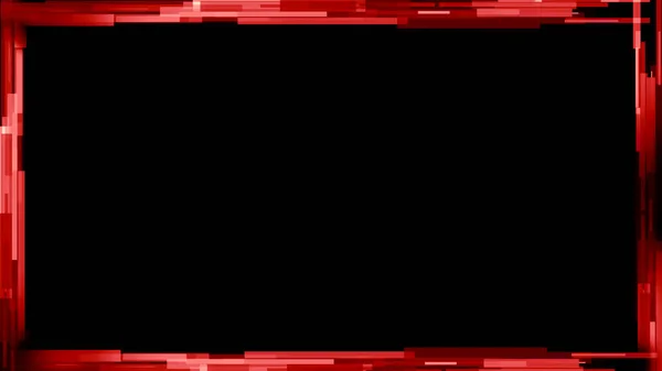 Wyświetlanie Nakładek Czerwonego Interfejsu Technologicznego Ramka Pojedynczym Tle Obrys Tekstury — Zdjęcie stockowe