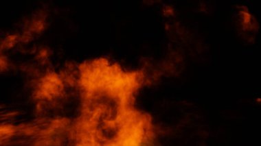 İzole edilmiş arka planda patlama kimyası bombası. Kuru sis bombalarının dokusu donuyor. Stok illüstrasyonu.