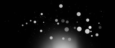 Kopyalama alanı ile bulanık bokeh arkaplan. Soyut lüks sim efekti palavra. Parlak sihirli toz parçacıkları. Sihirli konsept, dağılmış .