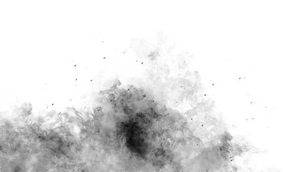 Вогонь Ізольованому Тлі Ідеальний Ефект Вибуху Прикраси Покриття Фоні Концепція — стокове фото
