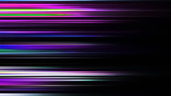 高科技多边形纹理 尼昂速度线 在抽象的背景彩虹射线的作用下 闪光模糊了运动中的带光条纹 未来的科技神奇的移动快线壁纸 — 图库照片