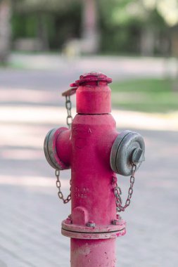 Türkiye 'de boyanmış metal yangın musluğu