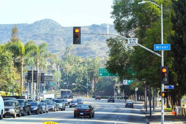 ABD 'de Los Angeles şehir yolları ve takımyıldız yolu