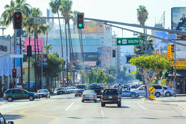 米国のロサンゼルス市内道路とコンステレーション道路 — ストック写真
