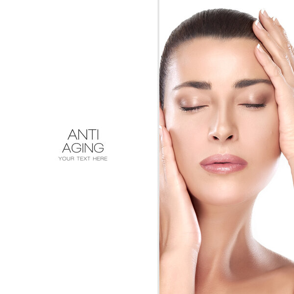 Beauty Spa Girl. Skin Care Concept