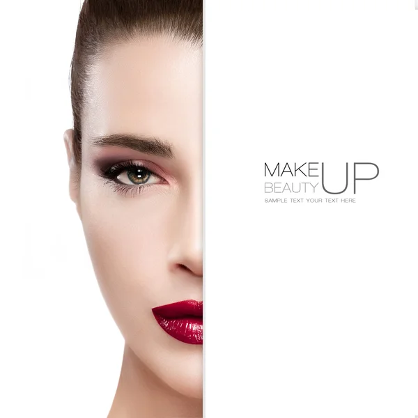 Schoonheid en make-up concept — Stockfoto