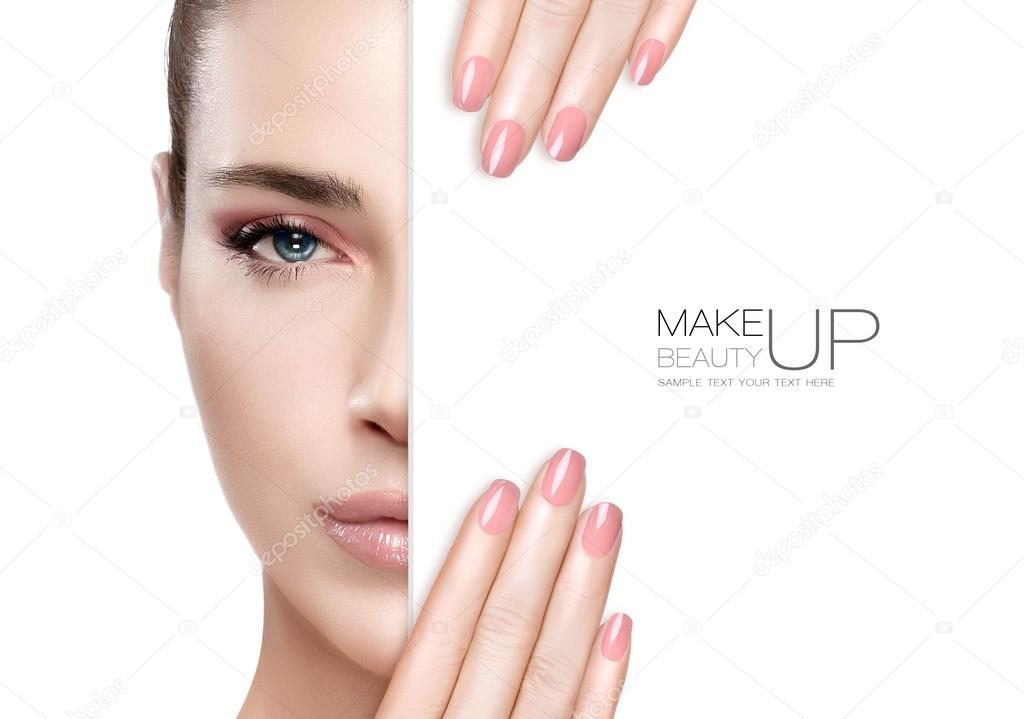 Beauty Makeup and Nail Art Concept Stock Photo by ©casther 107883986