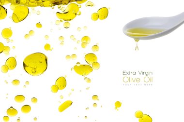 Extra Virgin Olive Oil. Template Desing clipart