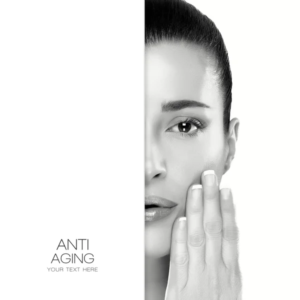 Anti Aging and skincare concept — Stock Photo, Image