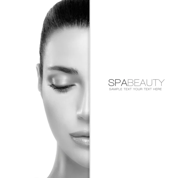 Spa Beauty and Skincare concept. Template Design — Stock Photo, Image