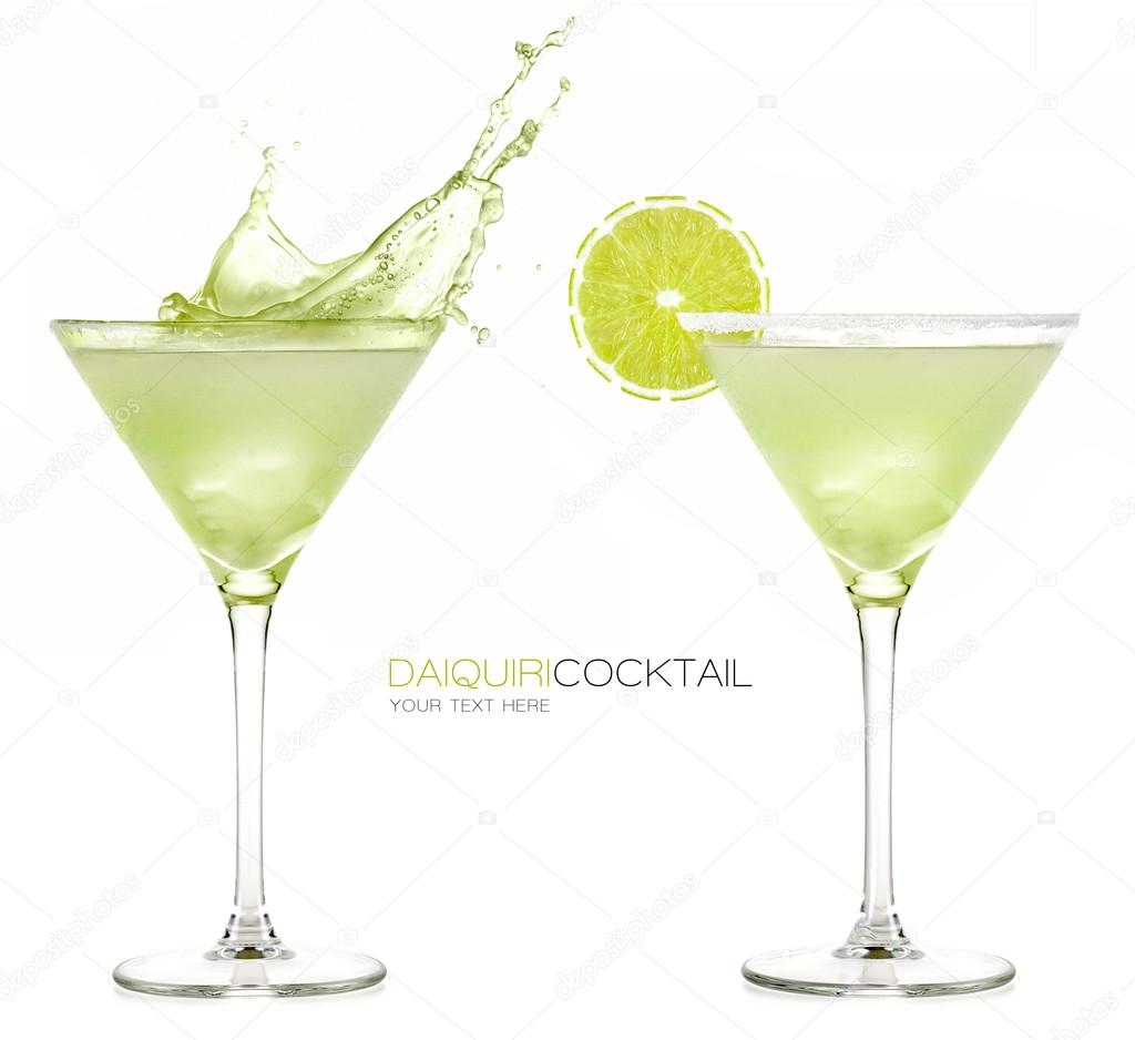 Daiquiri Frozen Cocktail. Splashes