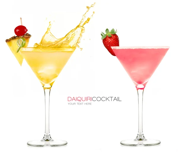 Daiquiri gefrorene Cocktails. Platsch — Stockfoto