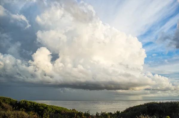 After Storm. Spectacular cumulonimbus cloud formation — Stock Photo, Image