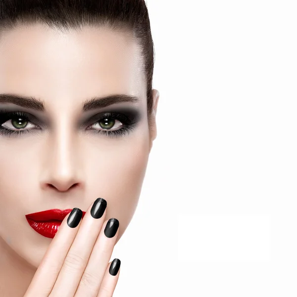 Schönheits- und Make-up-Konzept — Stockfoto