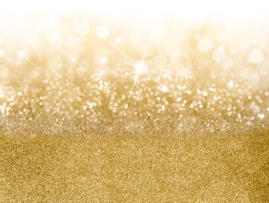 Golden Christmas background clipart