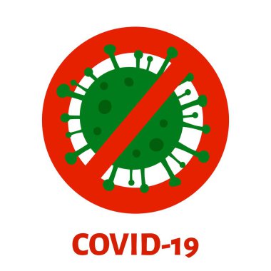 COVID-19 koronavirüs salgını ve önleme konsepti.