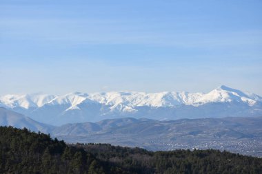 Sar Planina View Vodno Dağı 'ndan