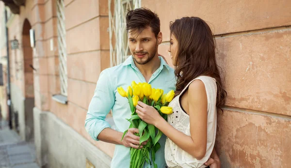 Beautiful Couple in love — Stock Photo, Image